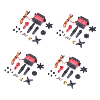 

Waterproof 20KG Servo Large Torque Digital Coreless Servo w/ 25T Arm For RC Car Airplane Model Gimbal 4Pcs/lot