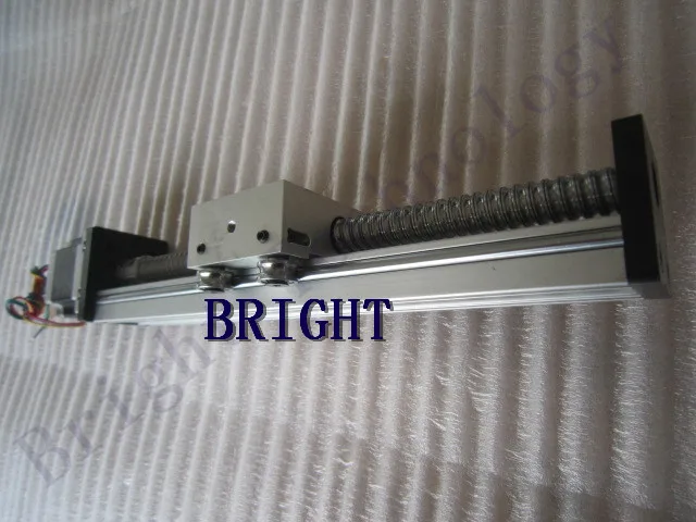 

SGK 1605 400MM Ball Screw Slide Rail Linear Guide Moving Table Slip-way+ 1Pcs 42 Stepper Motor
