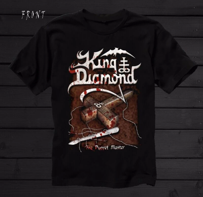 

KING DIAMOND-The Puppet Master-Heavy metal-Mercyful FateT_shirt-SIZESS to 6XL