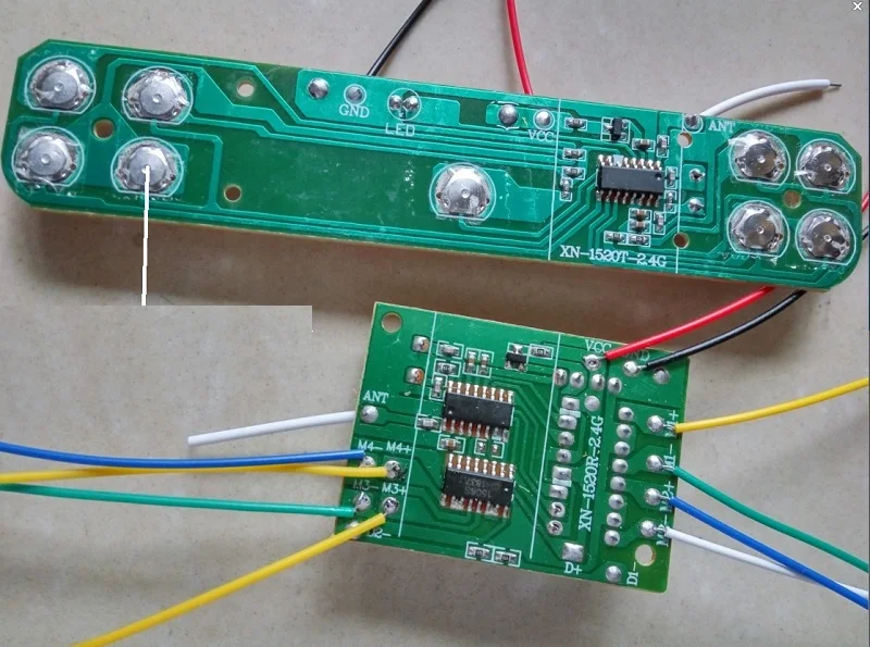 8 channel rc transmitter and receiver