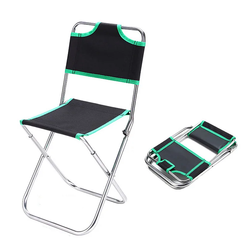 

Lightweight Camping Fishing Chair Portable Folding Backpack Outdoor Oxford Cloth Foldable Picnic Party Beach Chair With Bag
