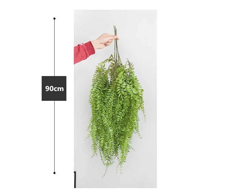 Flone Artificial Green Plant Wall Hanging Simulation Green wall Hanging Wedding Arch Plant Indoor Wall Decoration Fake Flower  (7)