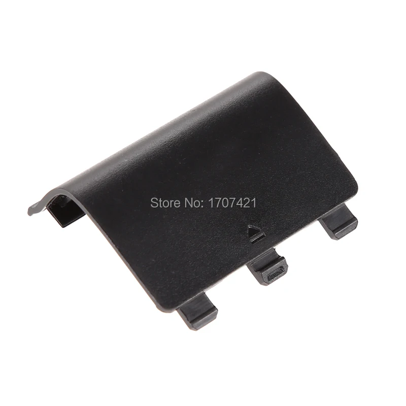 Replacement black battery cover cap door back shell for xbox one controller For xboxone gamepad Hoursing Game accessories  (3)