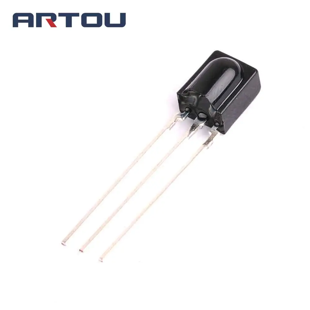

10PCS Reception Distance 15M Infrared VS838 Receiver Modules 38KHZ integrated infrared Receiving Head