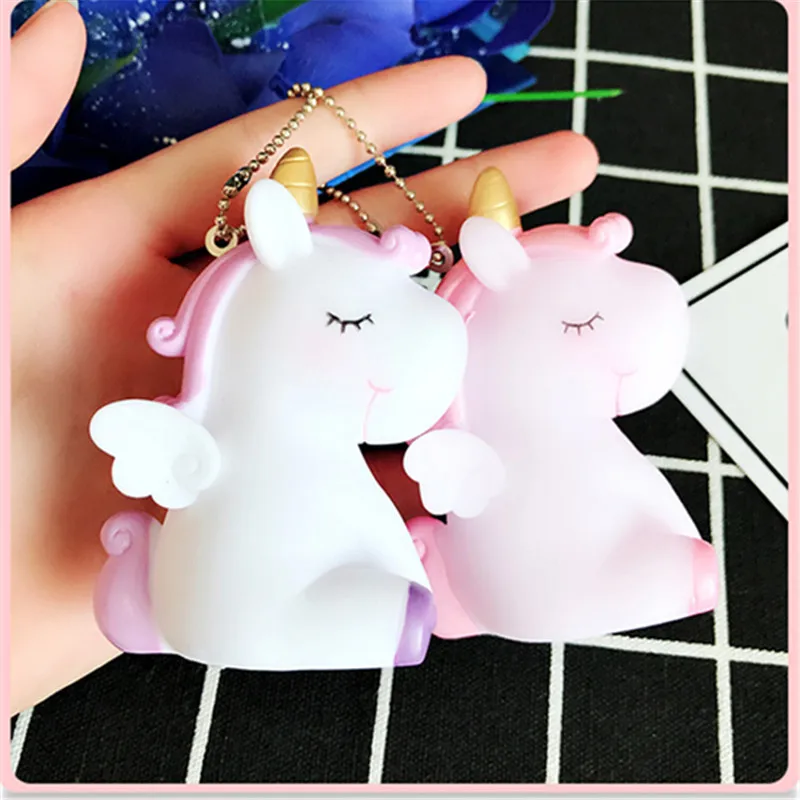6 см Kawaii маленькие Две звезды Единорог плюшевый брелок милый мини мягкие животные