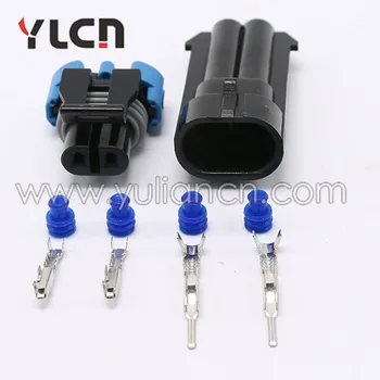 

2 Pin Male and Female automotive sensor connector 12052641 12162000