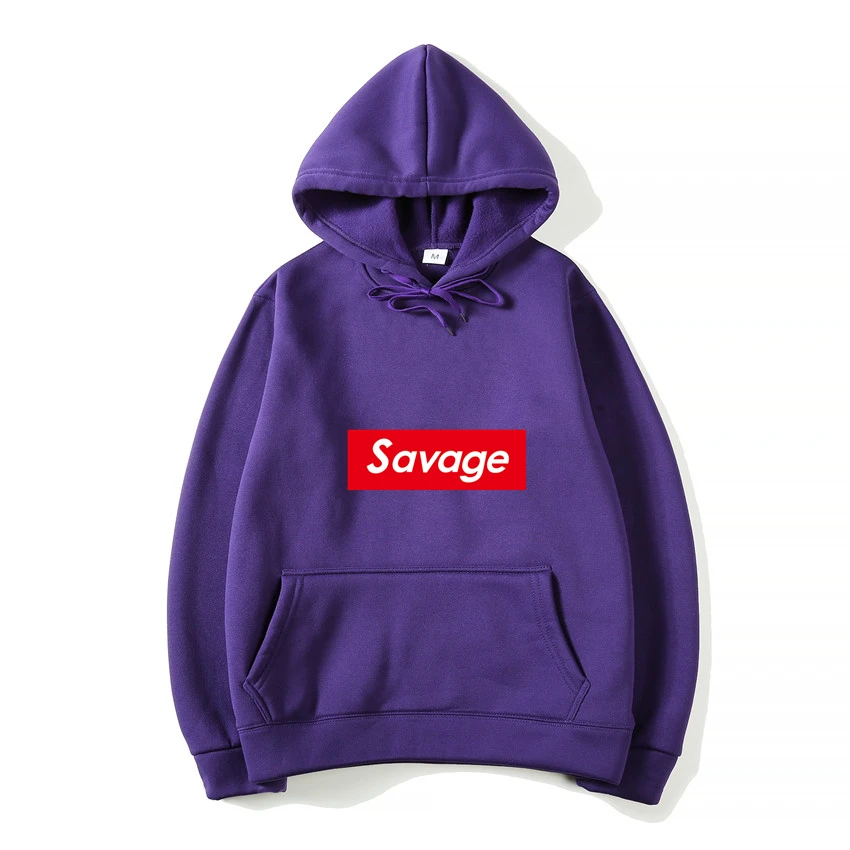 Новинка 2018 21 уличная одежда Savage шерстяные хлопковые толстовки с капюшоном Parody No