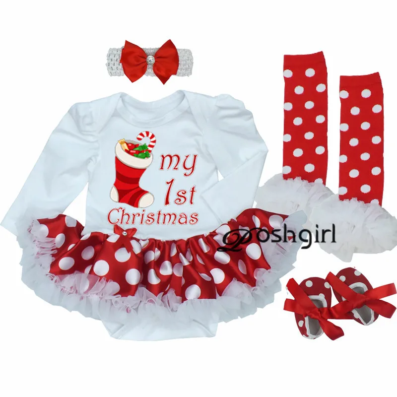  Newborn Baby Girl Clothes Baby Girls Clothing Set Fancy Christmas Bebe Baby Clothes Set Ruffle Tutu