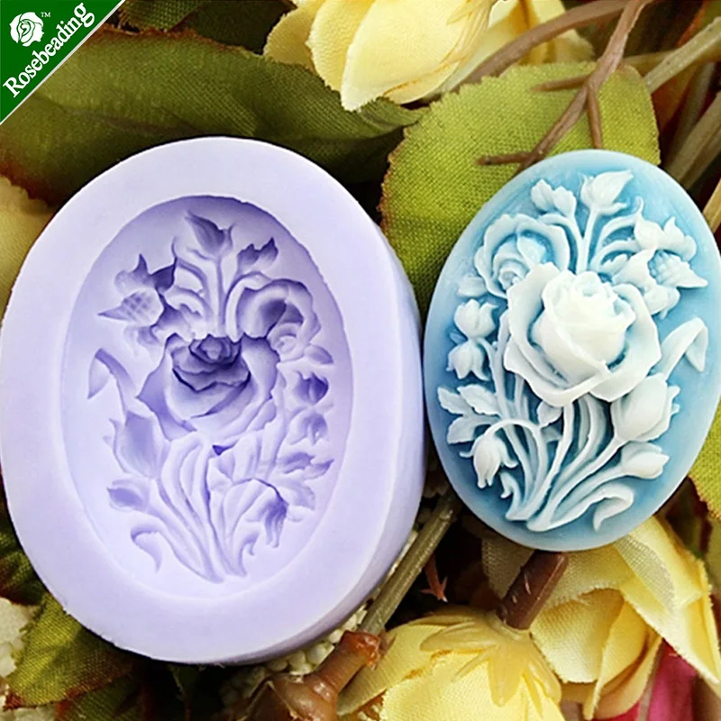 

1PC 46x36x12mm flowers mould Silicone mould,Handmade Resin Mold,resin jewellery