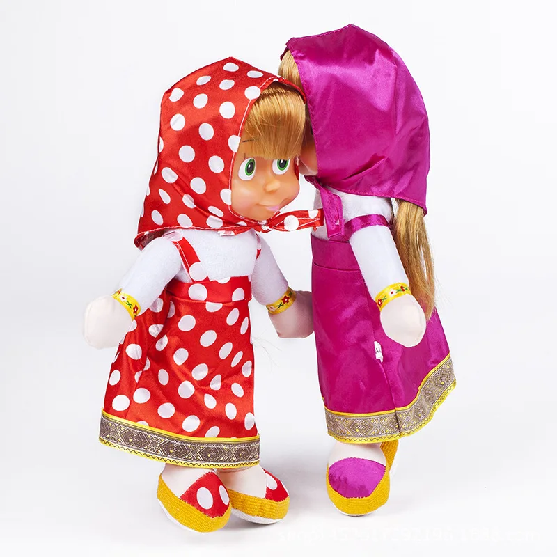 High Quality 22cm New Arrival Russian Princess Bear plush Dolls Baby Children Best Stuffed