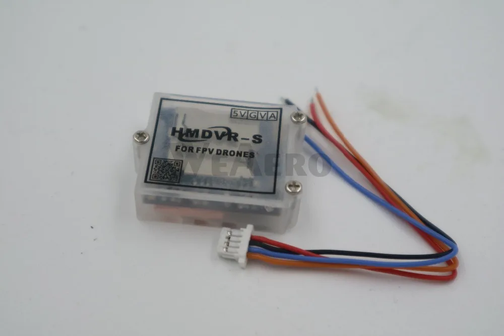 HMDVR-S DVR vidéo enregistreur audio pour Micro FPV Quadrocopter Multirotor RC Drone