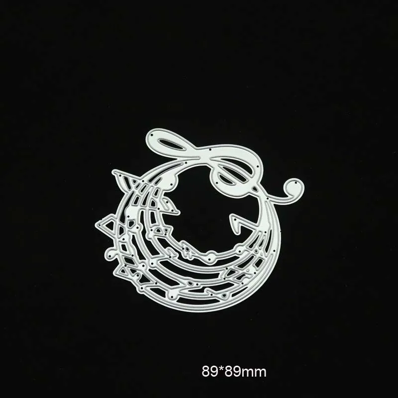 Moon Music Note Cutting  dies 03