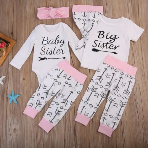 Комплект из 4 предметов для всей семьи|matching outfits|family matching outfits rompermatching sisters clothes |