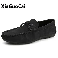 New-spring-Autumn-leather-casual-shoes-Peas-shoes-sleeve-lightweight-wear-breathable-comfort-shock-absorber-fashion