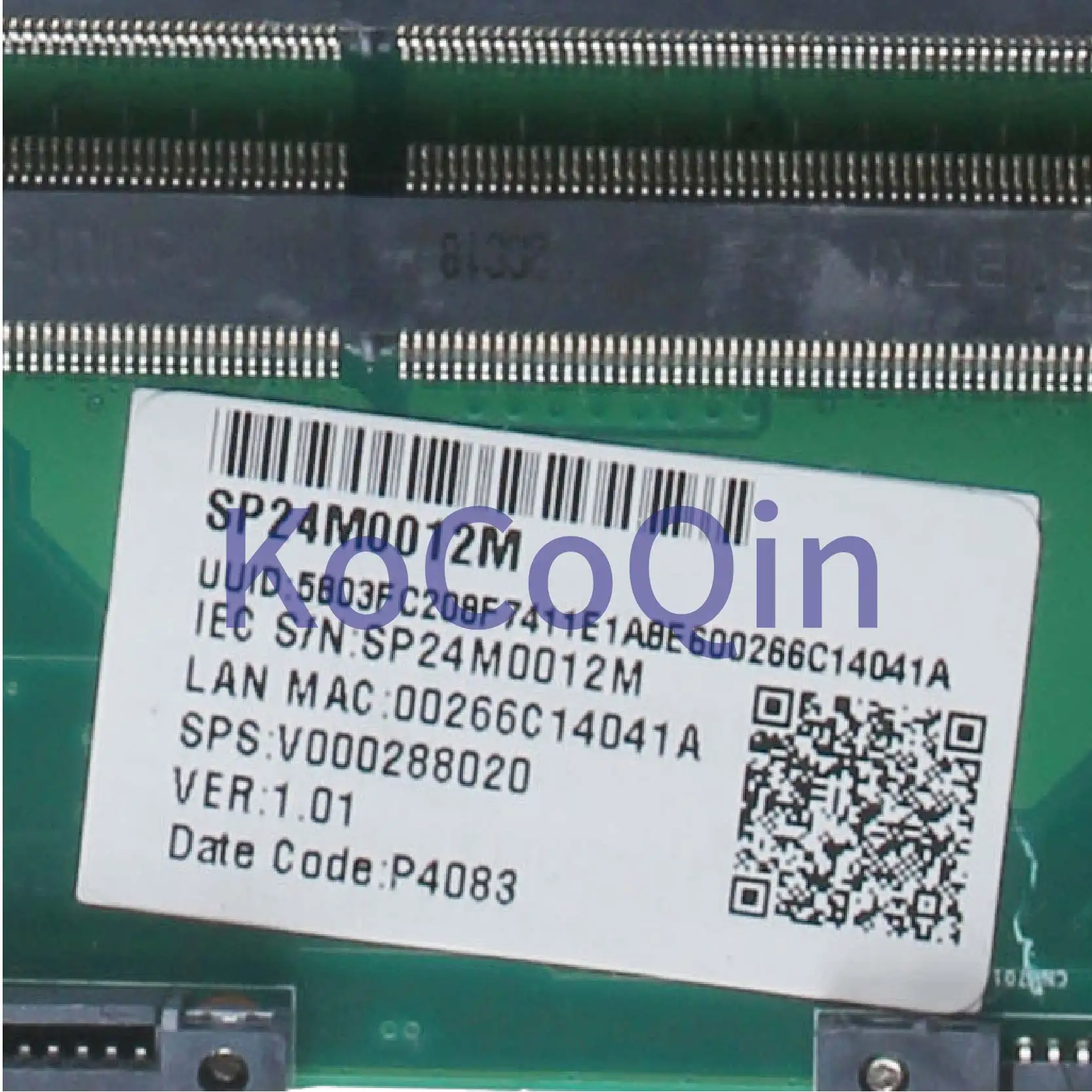 amazing  KoCoQin Laptop motherboard For TOSHIBA Q0SMI0 X870 X875 LVDS MAINBOARD V000288020 6050A2493501-MB-A