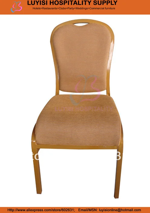Роскошные Укладки алюминиевый стул для банкета LUYSI3188