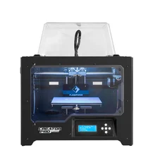 Flashforge 3d принтер Creator Pro с открытым исходным кодом 6.3 мм с подогревом алюминиевый сборки пластина двойной экструдер w/2 катушки обувь по заводским ценам