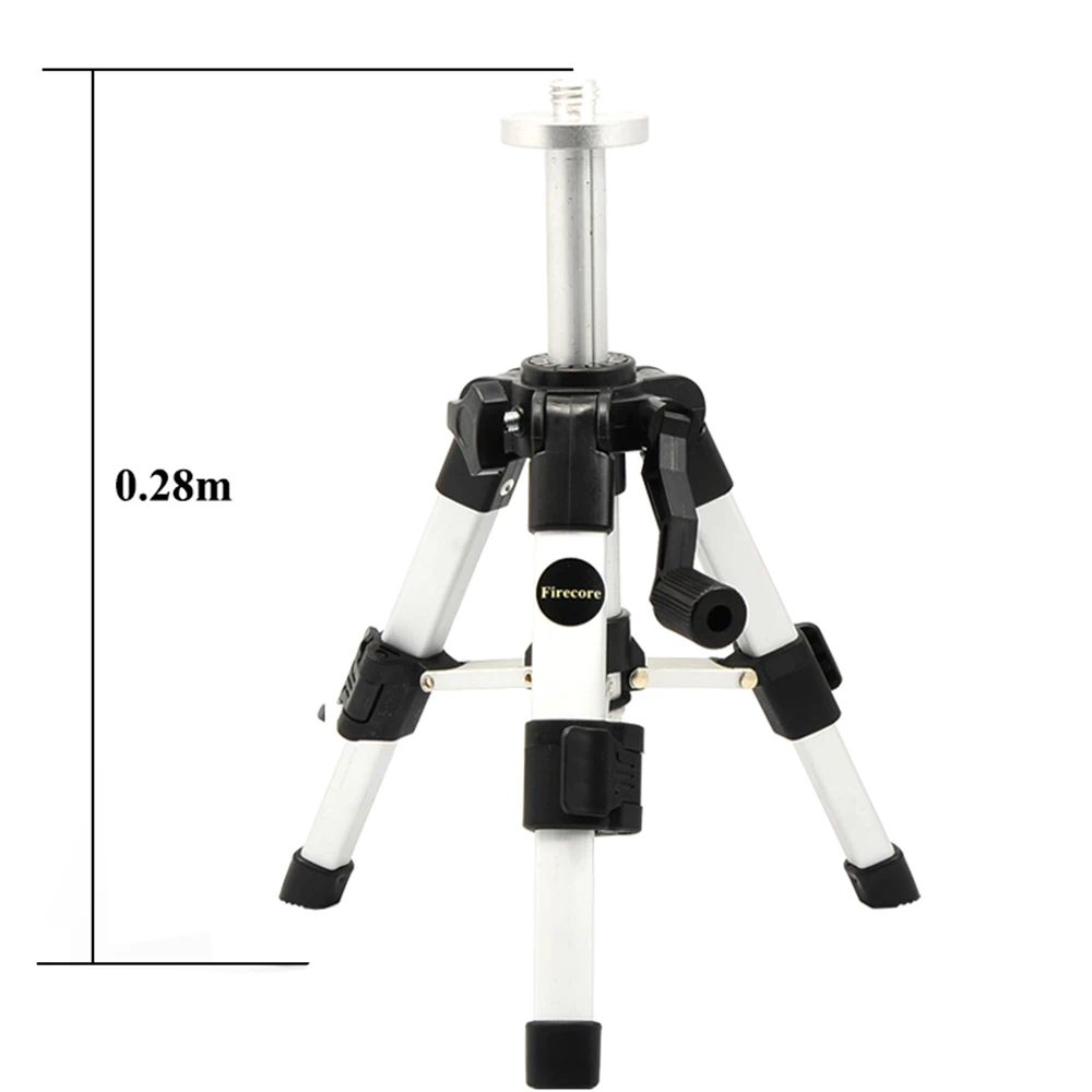 FIRECORE 0,28 м 5/" интерфейс регулируемый по высоте алюминий штатив кронштейн предназначен для лазерного уровня