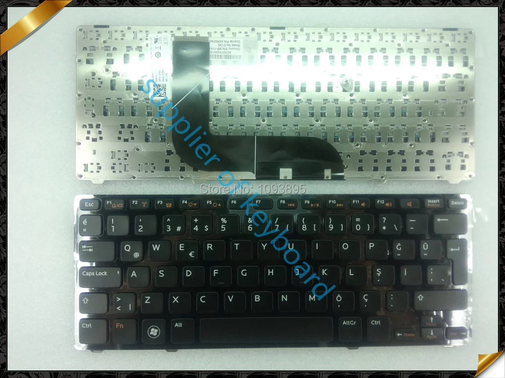 Оригинальная новая Турецкая клавиатура для DELL Inspiron 14z 5423 14Z 13Z 5323 турецкая