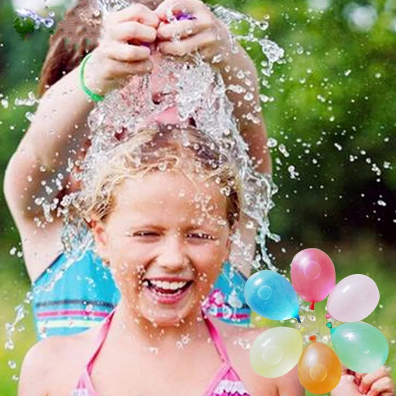 111pcs/lot 2018 Hot Summer Cool Water Balloons Children Outdoor Rave Wedding Party School Games