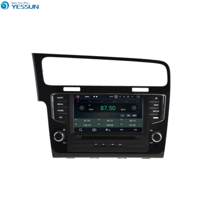 Discount YESSUN For VW GOLF 7 2013-2016 Android Car GPS Navigation DVD player Multimedia Audio Video Radio Multi-Touch Screen 1
