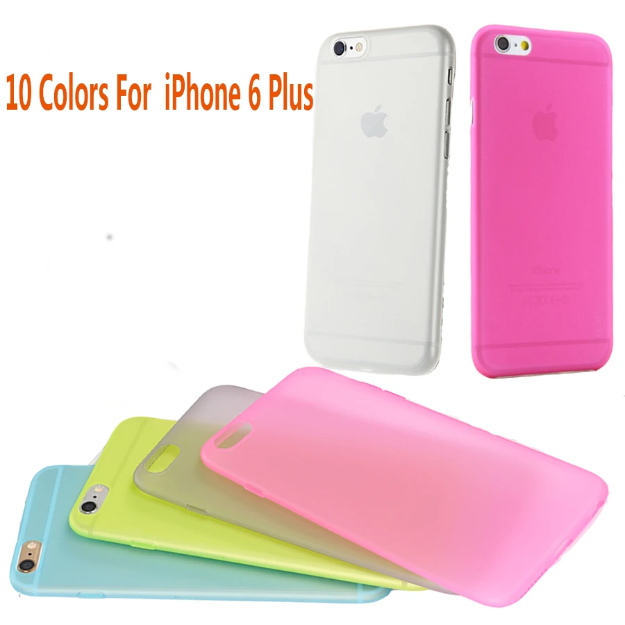 10 Colors Phone case cover  For iPhone 6 Plus 0.3m...