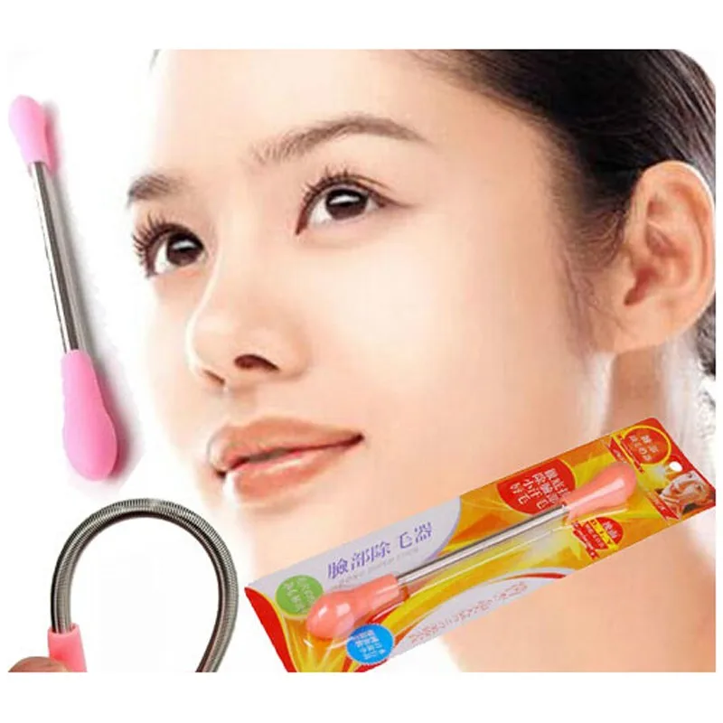 Buy Facial Epilator Smooth Face Bend Spring Hair