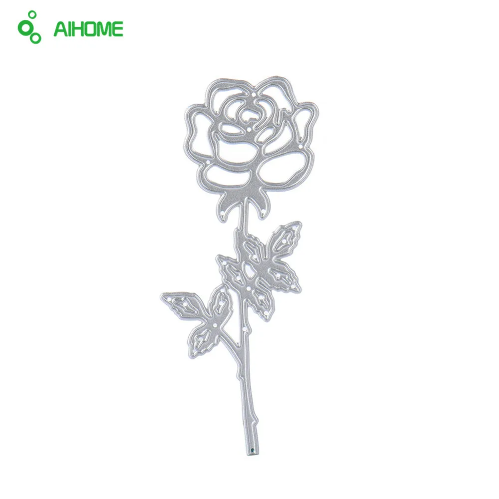 

AIHOME Rose Shape DIY Cutting Dies For Creative Scrapbooking Album Photo Cards Scrapbook Stencils