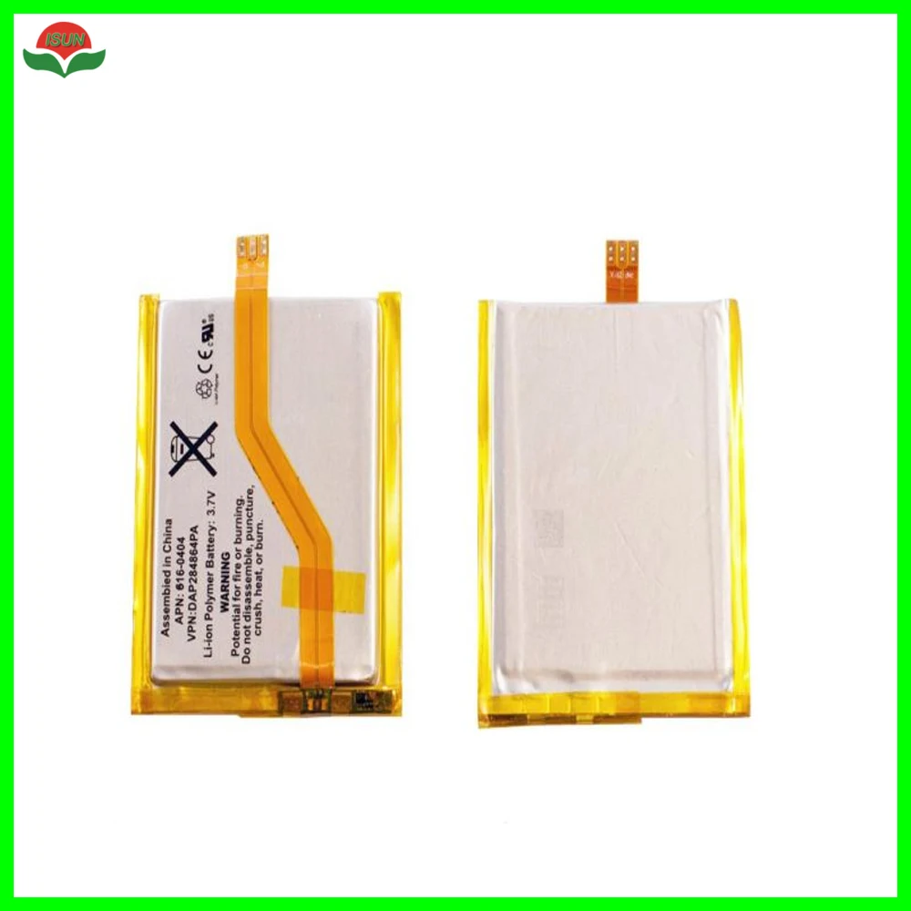 ISUN 5pcs/lot Touch 2 Battery for iPod 2nd Gen 2G Replacement 8GB 16GB 32GB | Мобильные телефоны и аксессуары