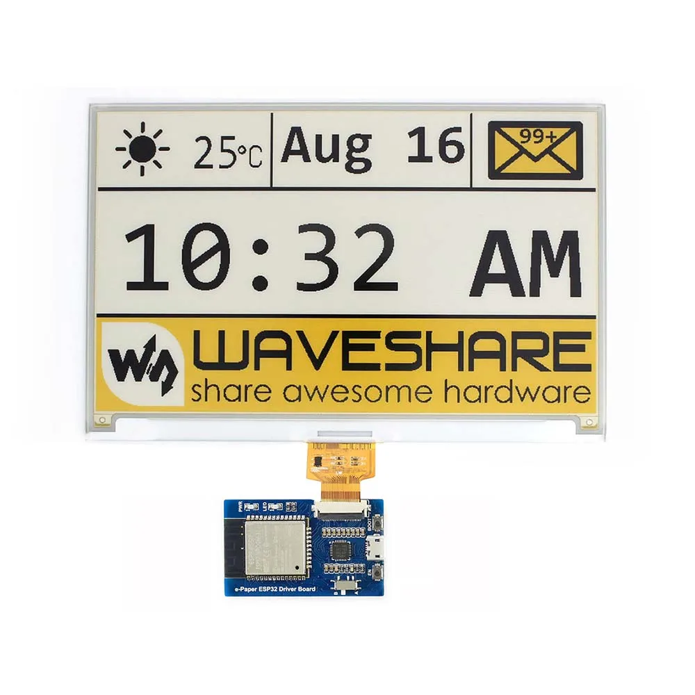 Универсальная электронная бумага плата драйвера с WiFi/Bluetooth SoC ESP32 на борту