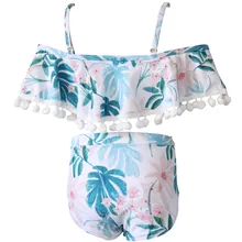 ARLONEET комплект бикини из двух предметов для детей от 2 до 6 лет, детский купальный костюм для девочек, бикини для маленьких детей, infantil, купальный костюм для девочек, летний купальный костюм