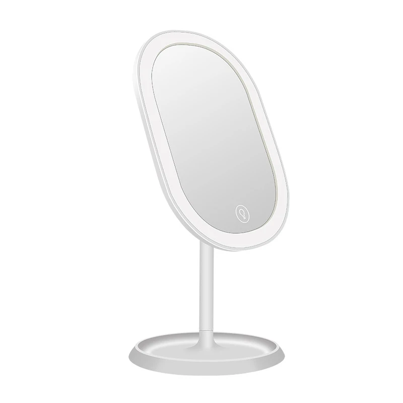 Регулируемое зеркало для макияжа с 20 светодиодами косметическое зеркало свет с сенсорным диммером переключатель USB питание для стола ванная комната спальня