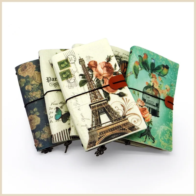 

Retro Notebook Daily memos Travel Journal sketchbooks Middle style