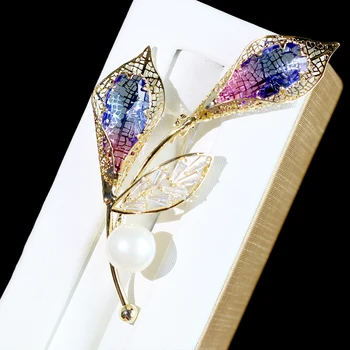 

Elegante regalo de amor AAA + broche de circon cubico joyeria nupcial para el banquete de boda de las mujeres