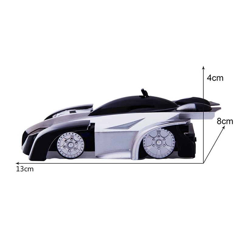 Мини-автомобиль для скалолазания на стену RC с светодиодный Дистанционное управление освещением 360 градусов вращение гравитационная индукция гоночный автомобиль подарок игрушки для детей
