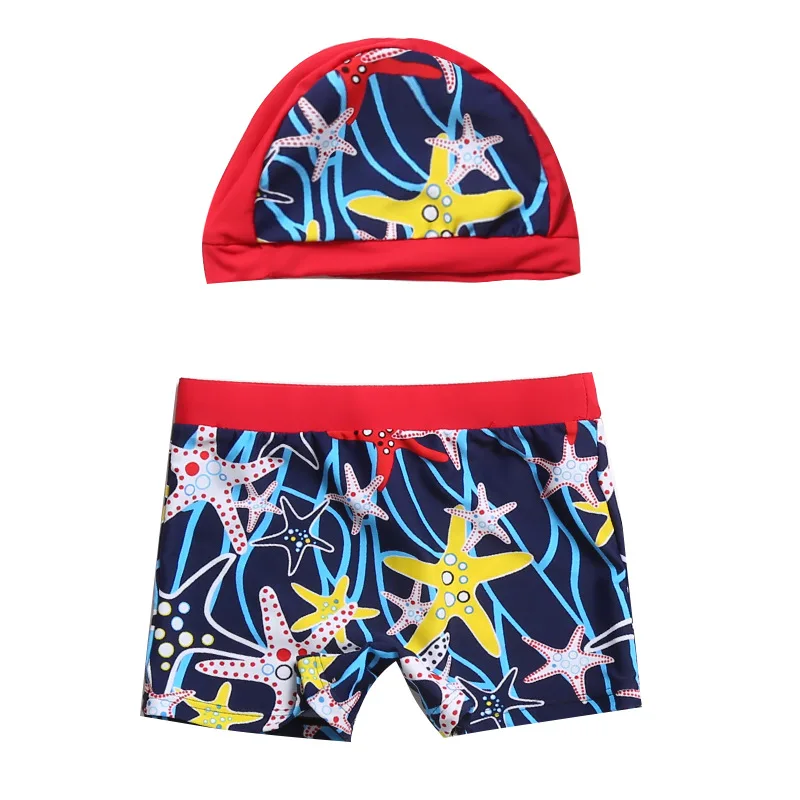 

New Children Swimming Trunks for Boys Swimwear Quick-drying Short Kids Cartoon Bathing Suits Boy Swimming Shorts Beach Swimwears