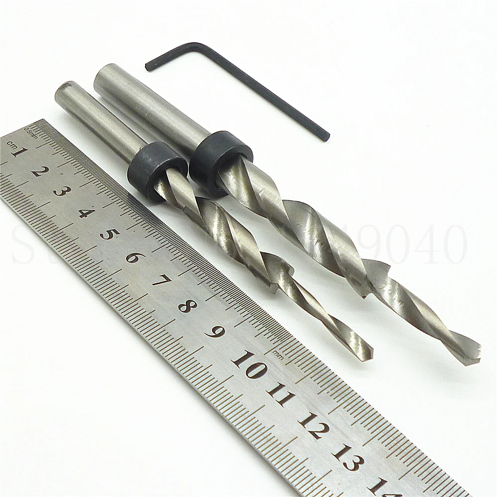 13 mm Spirales Twist Drill Bit Tip W Straight Shank New