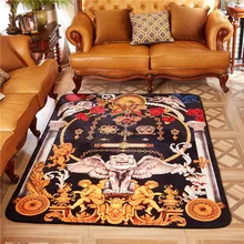 Коврик для гостиной, кровати, мягкой фланели, 150x200 см, нескользящий домашний декор, натуральный латекс