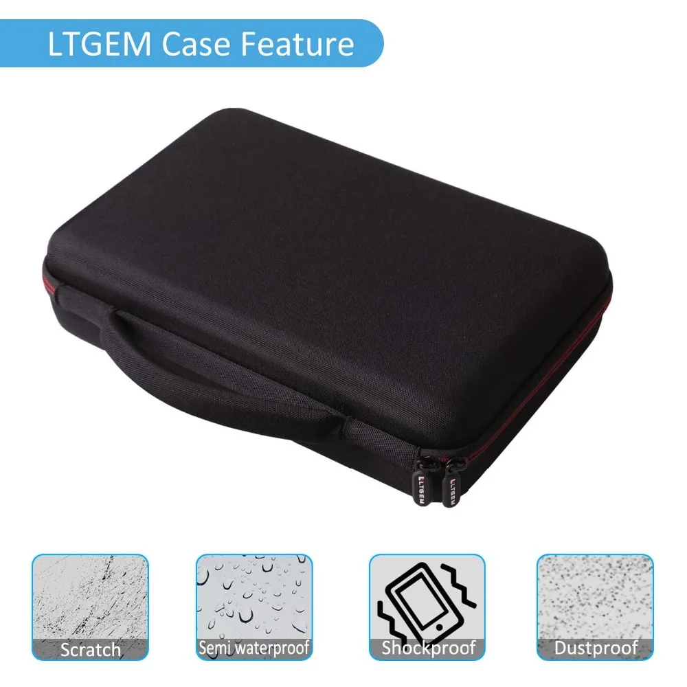 Ltgem-estojo Rígido para Akai Mpk Mini Mk2 e Mpk Mini Play Bolsa de Armazenamento Controlador de Teclado Midi - Imagem 3