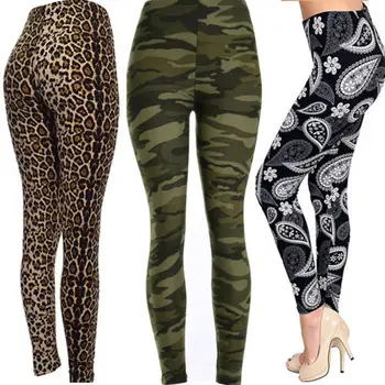 

Women Stretch Leggings Fitness High Waist Sportwear Jogging Pants Trousers