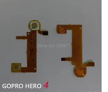 

Original Gopro Hero 4 Silver/Black Version Shutter 40-Core Key Side Buttons Microphone Flat Flex Cable Repair Replacement Parts