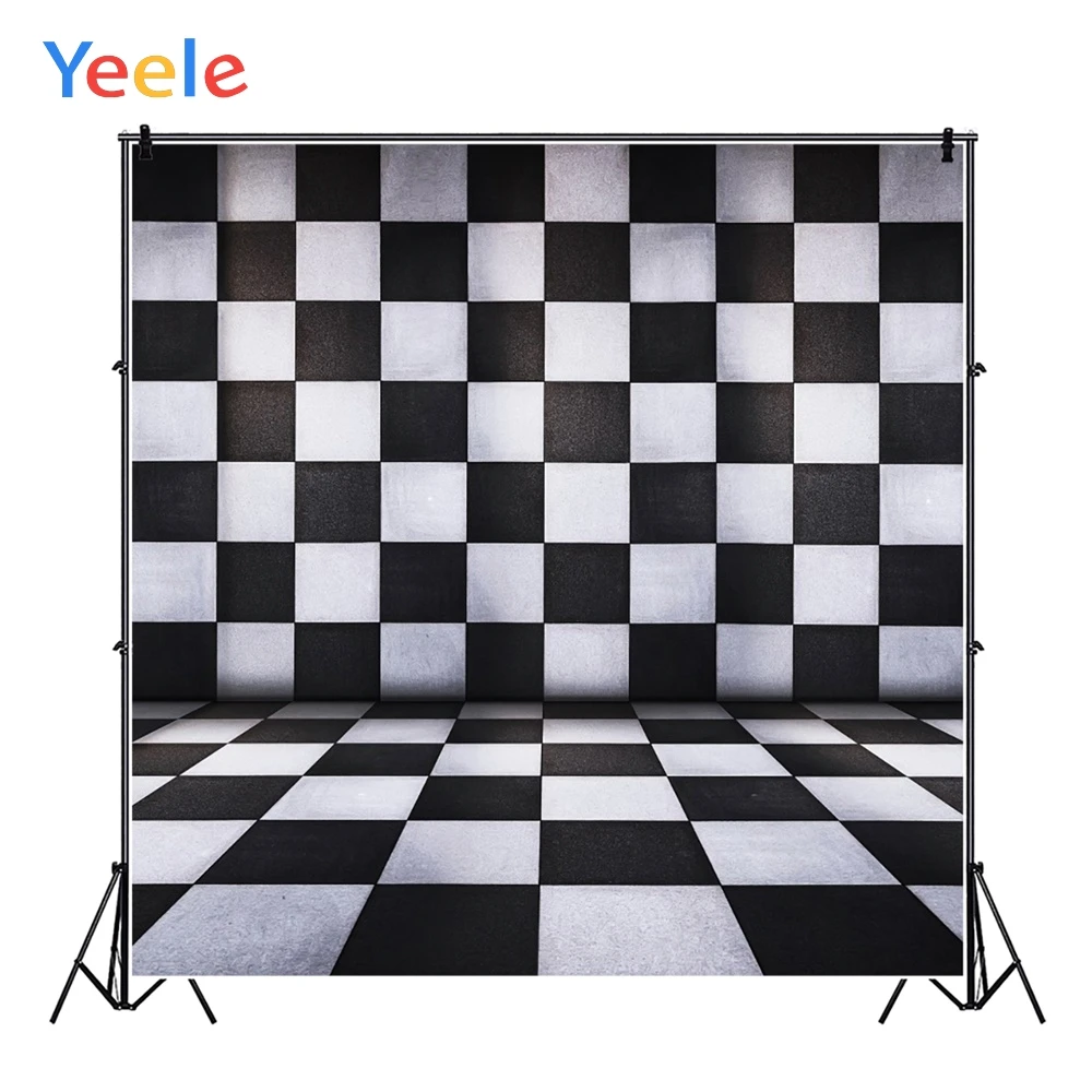 

Yeele White And Black Square Gentleman Portrait Kid Personalized Photographic Backdrops Photography Backgrounds For Photo Studio