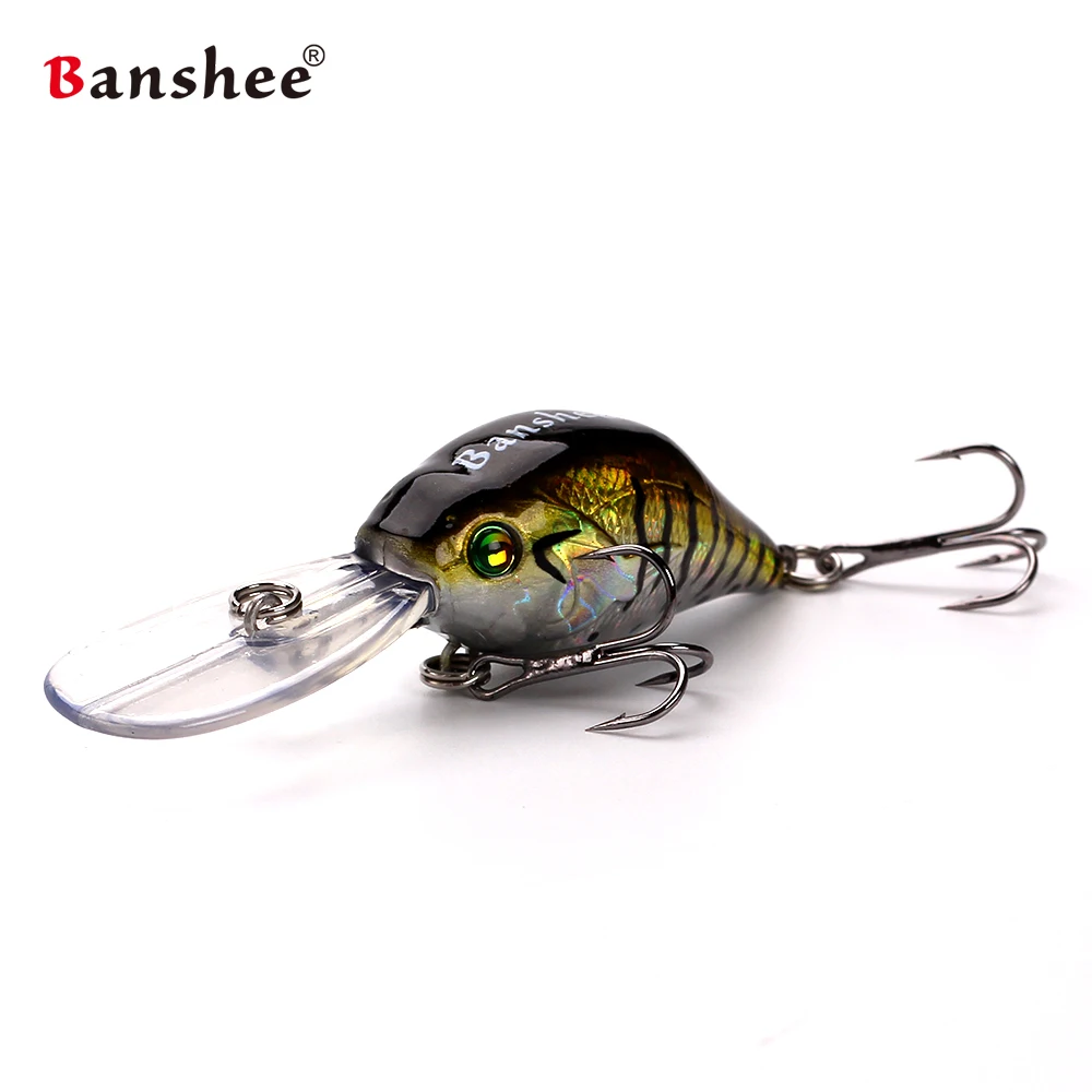 1 piezas VC07 Señuelos de Pesca cebo duro wobblers Crankbaits flotante profundidad 2-3 m aparejos de pesca isca Artificial pesca perca