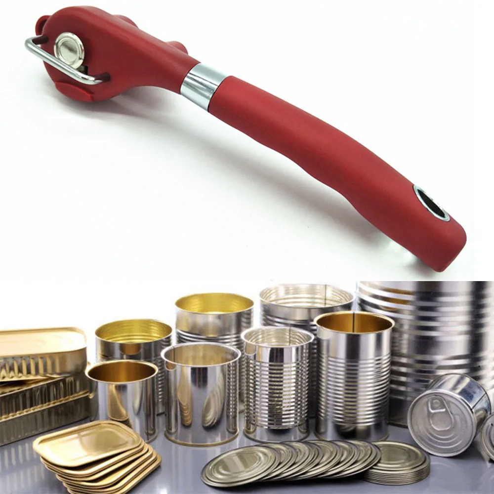 

Bottle Opener wine New Multifunction Stainless Steel Safety Cut Manual Can Tin Opener Opener destapadores de cerveza Cap Gun
