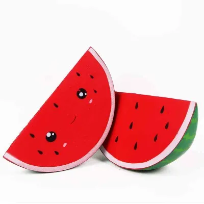 

15cm Cute Smile Face Watermelon Scented Slow Rising Squeeze Toy Collection Cure Gift gadgets