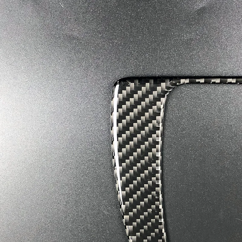 For bmw e60 Carbon Fiber Interior Central Control Gear Shift Panel Decoration Cover Trim 2008-2010 5 series accessories (7)