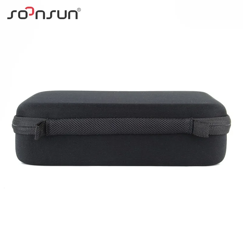SOONSUN черный Средний Размер Дорожная сумка для хранения, чехол для GoPro Hero 7/6/5/4/3/ для SJCAM для Xiaomi Yi аксессуары
