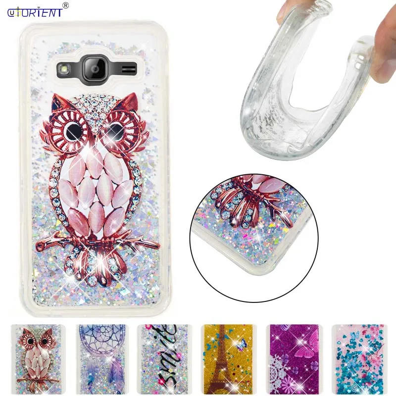 

Quicksand Case for Samsung J3 2016 J320 SM-J320F SM-J320H SM J320F J320H J320FN Phone Cover for J3 2016 SM-J320F/DS Soft Shell