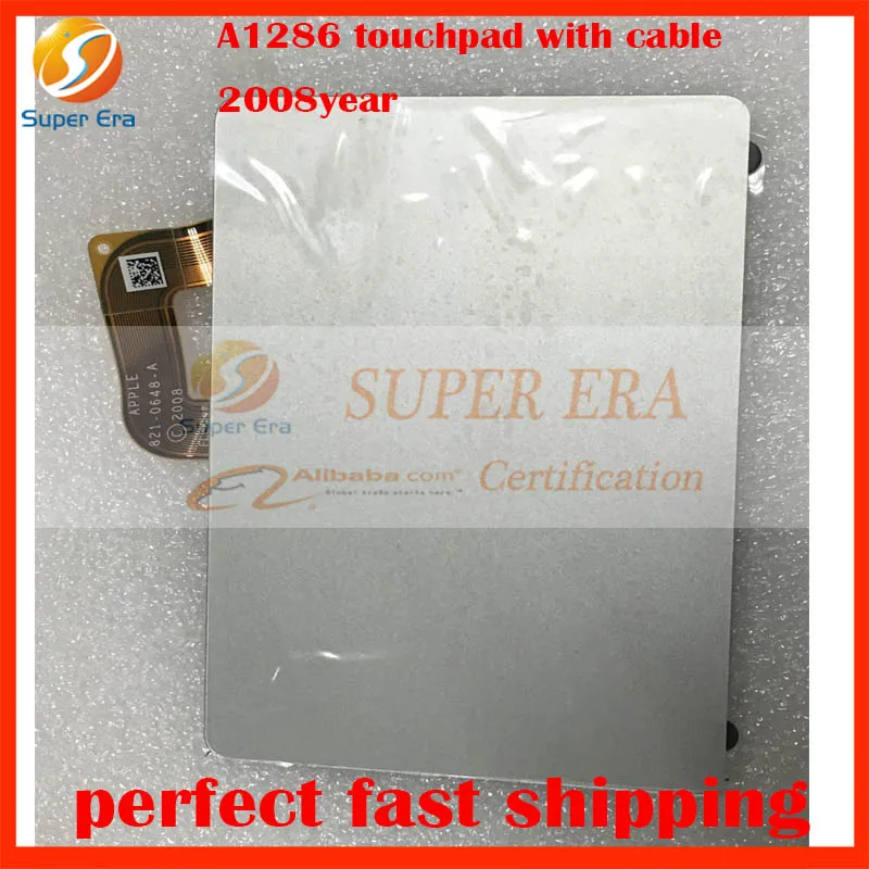 

mousepad touchpad trackpad with touchpad cable for macbook pro 15inch A1286 touchpad trackpad 2008year
