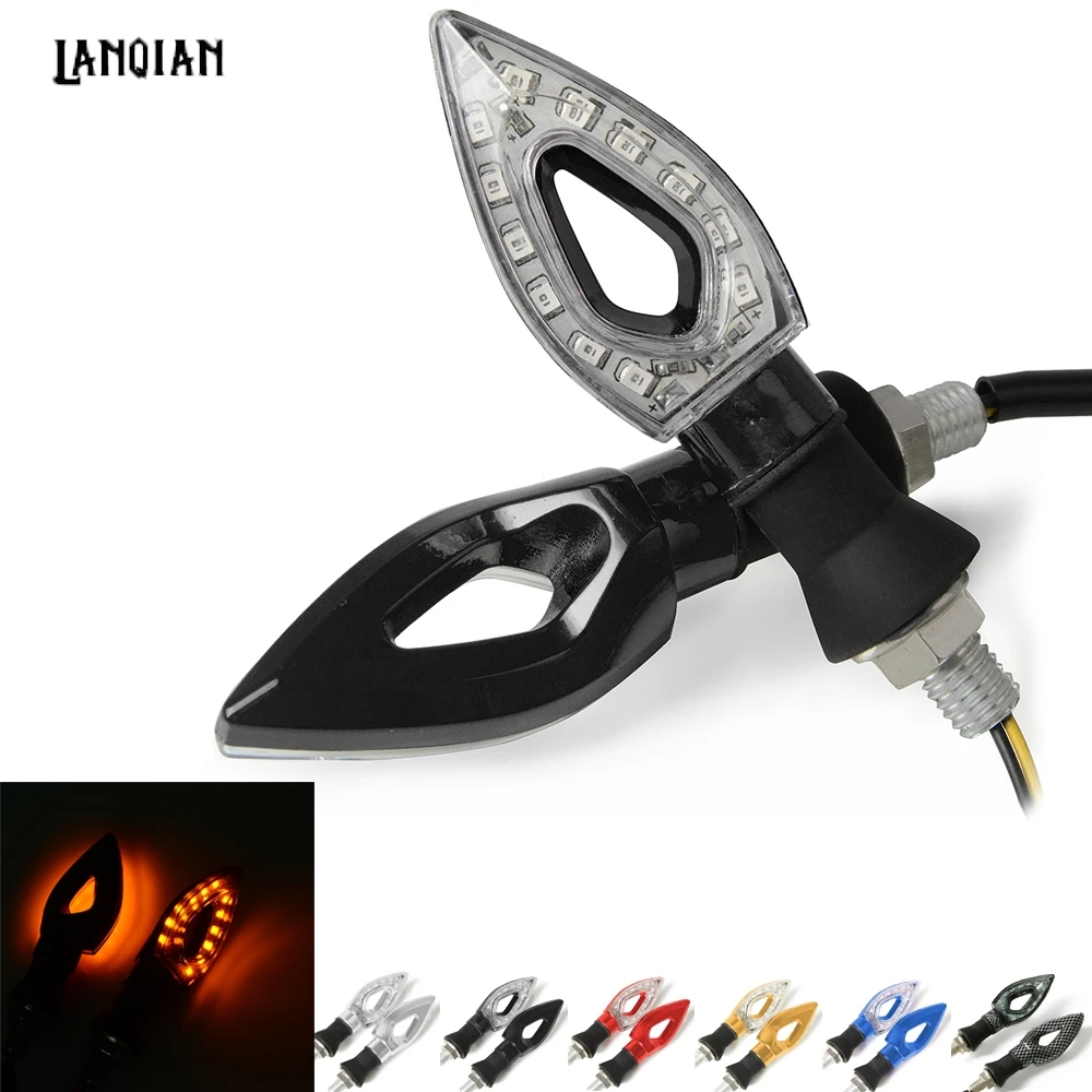 

LED Turn Signal Motorcycle Turn Signals Light Tail Lights Indicators FOR Suzuki GSXR 400/600/750/1000/1300 K1 K2 K3 K4 K5 K6 K7